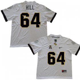 Sale - White Shaheem Hill #64 UCF Knights Men Alumni College Football Jersey