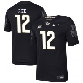 Sale - Black Dylan Rizk #12 UCF Knights Men Official NCAA Football Jersey