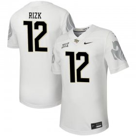 Sale - White Dylan Rizk #12 UCF Knights Men Alumni College Football Jersey