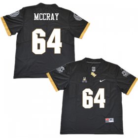 Sale - Black Justin McCray #64 UCF Knights Men Official NCAA Football Jersey