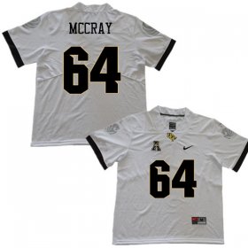 Sale - White Justin McCray #64 UCF Knights Men Alumni College Football Jersey