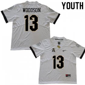 Sale - White Landon Woodson #13 UCF Knights Youth Legend High School Football Jersey