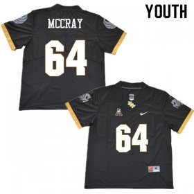 Sale - Black Justin McCray #64 UCF Knights Youth Classic University Football Jersey